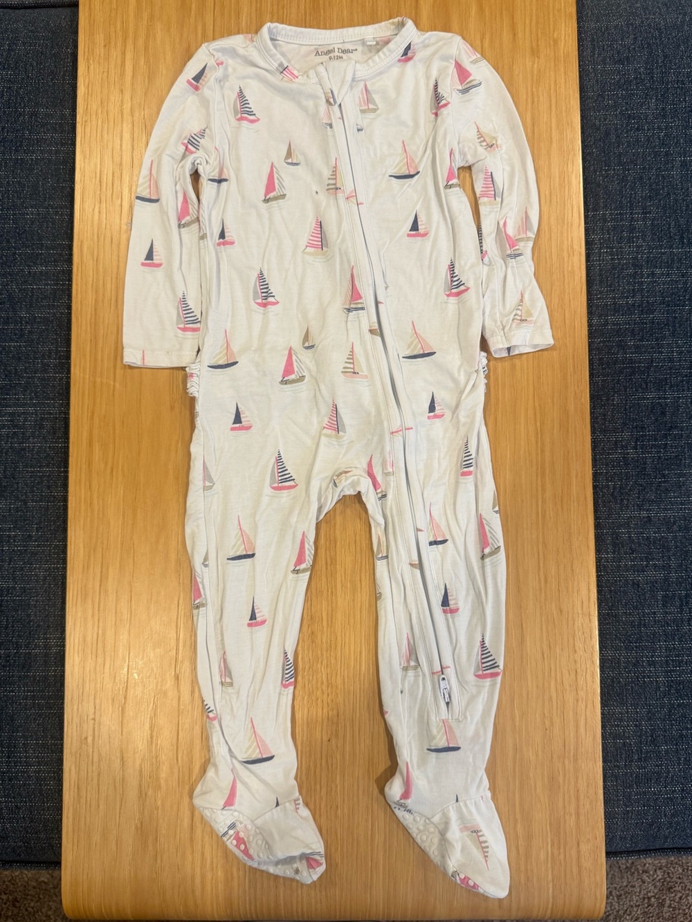 Angel Dear Footed sleeper pajamas 9-12m